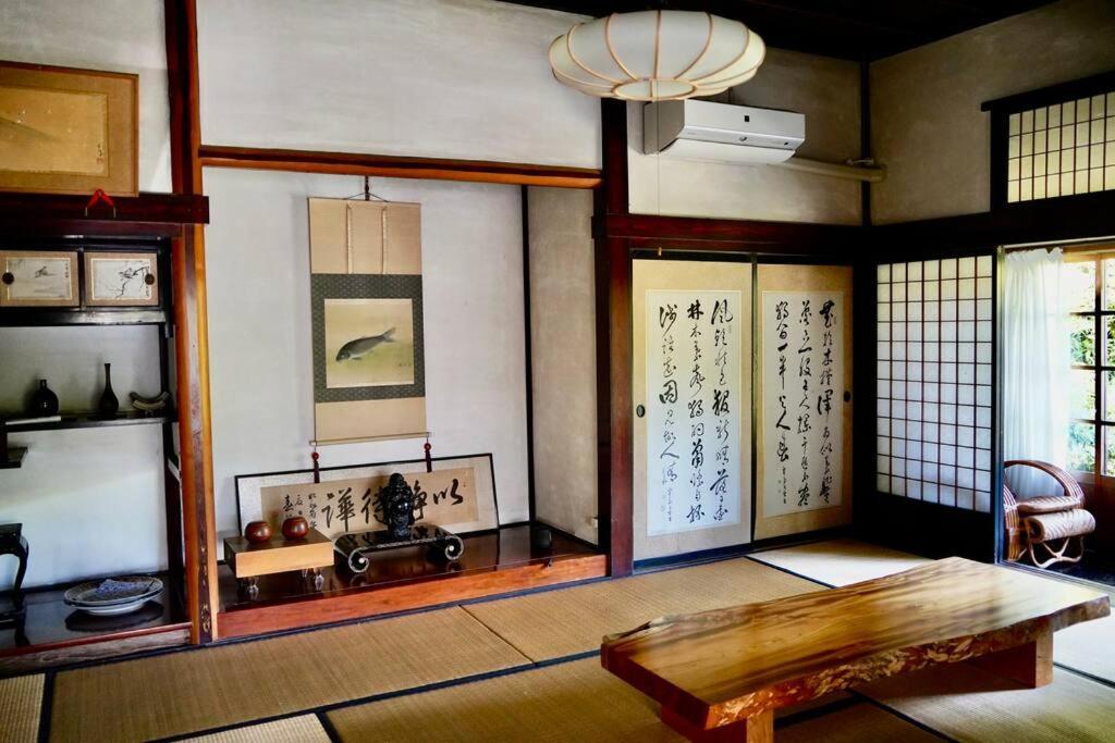 佐渡島に残る築130年の伝統的な古民家｜東夢 Villa Sado Bagian luar foto